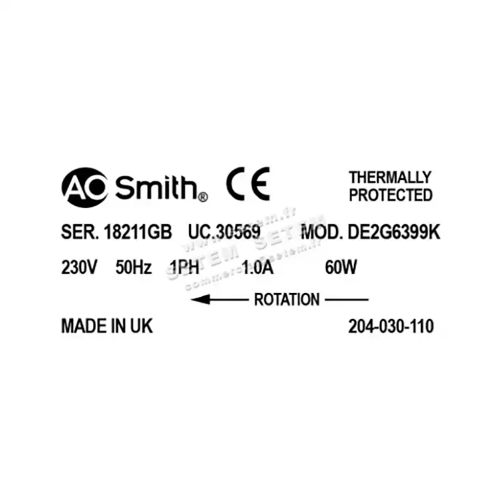 0087000186-MOTEUR AOSMITH DE2G6399K 3