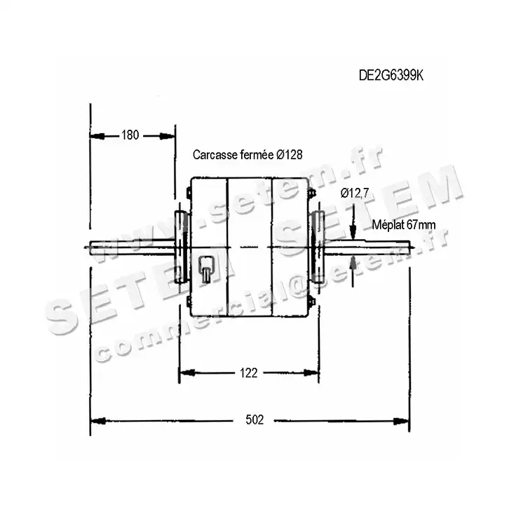 0087000186-MOTEUR AOSMITH DE2G6399K 5