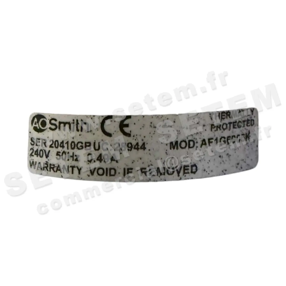 0087000891-MOTEUR AOSMITH AF1G6906K