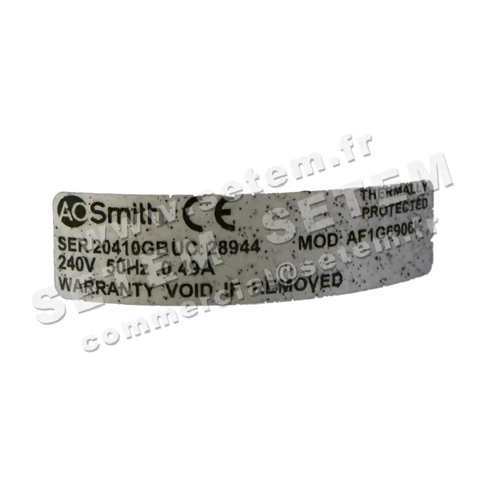 0087000891-MOTEUR AOSMITH AF1G6906K 2