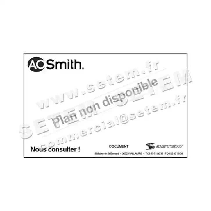 0087001026-MOTEUR AOSMITH CE2E6452K 2