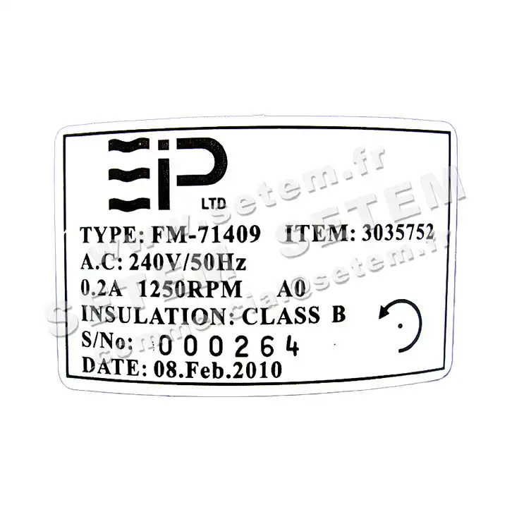 0087001115-MOTEUR AOSMITH FM.71409 "3035752" 4