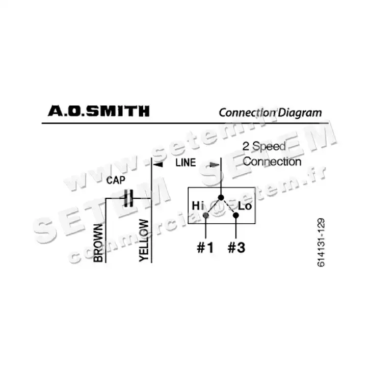 0087005791-MOTEUR AOSMITH F48D19A02 "HC45SL400A" 4