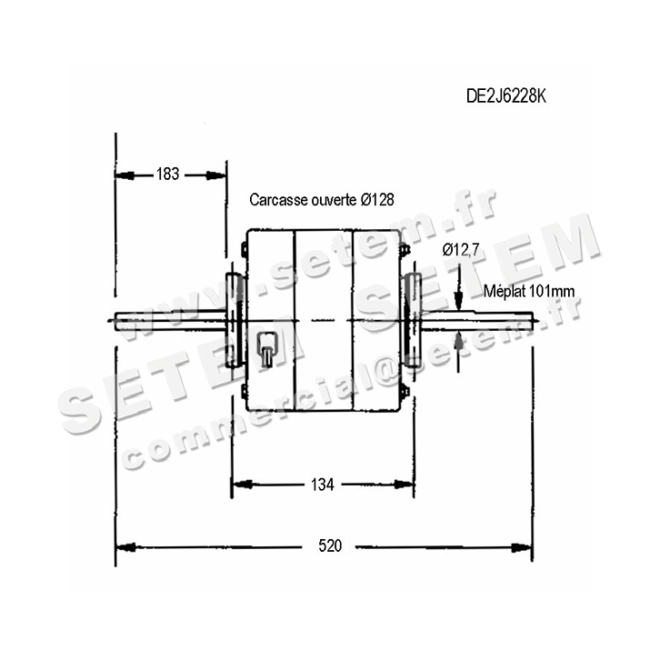 0087006228-MOTEUR AOSMITH DE2J6228K 5