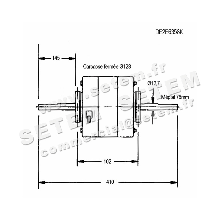 0087006358-MOTEUR AOSMITH DE2E6358K 5