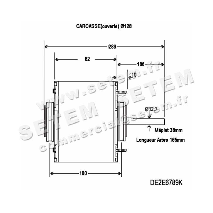 0087006789-MOTEUR AOSMITH DE2E6789K 6