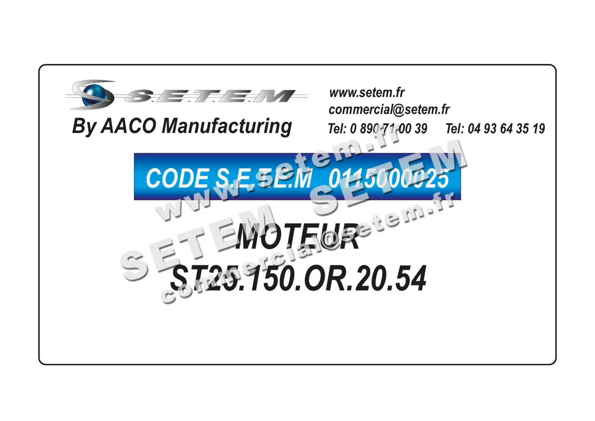 0115000025-VENTILATEUR AACO ST25150.OR.20.54 3