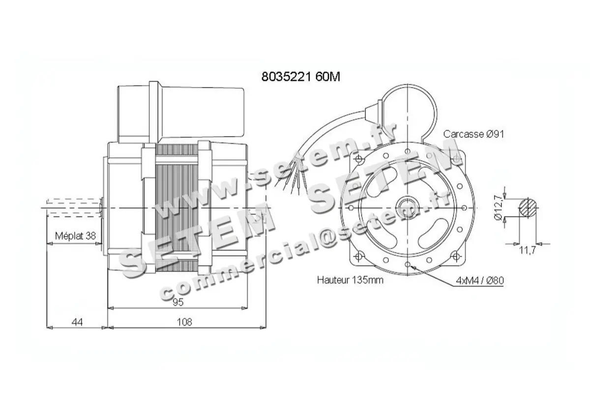 0115000298-MOTEUR AACO 60M *8035221* 3