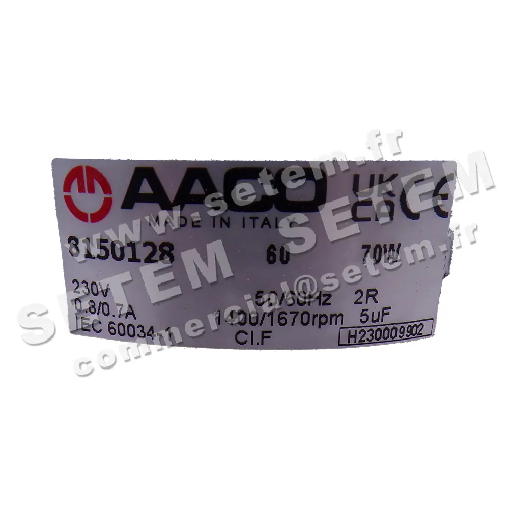 0115003683-MOTEUR AACO 60 *8150128* 8