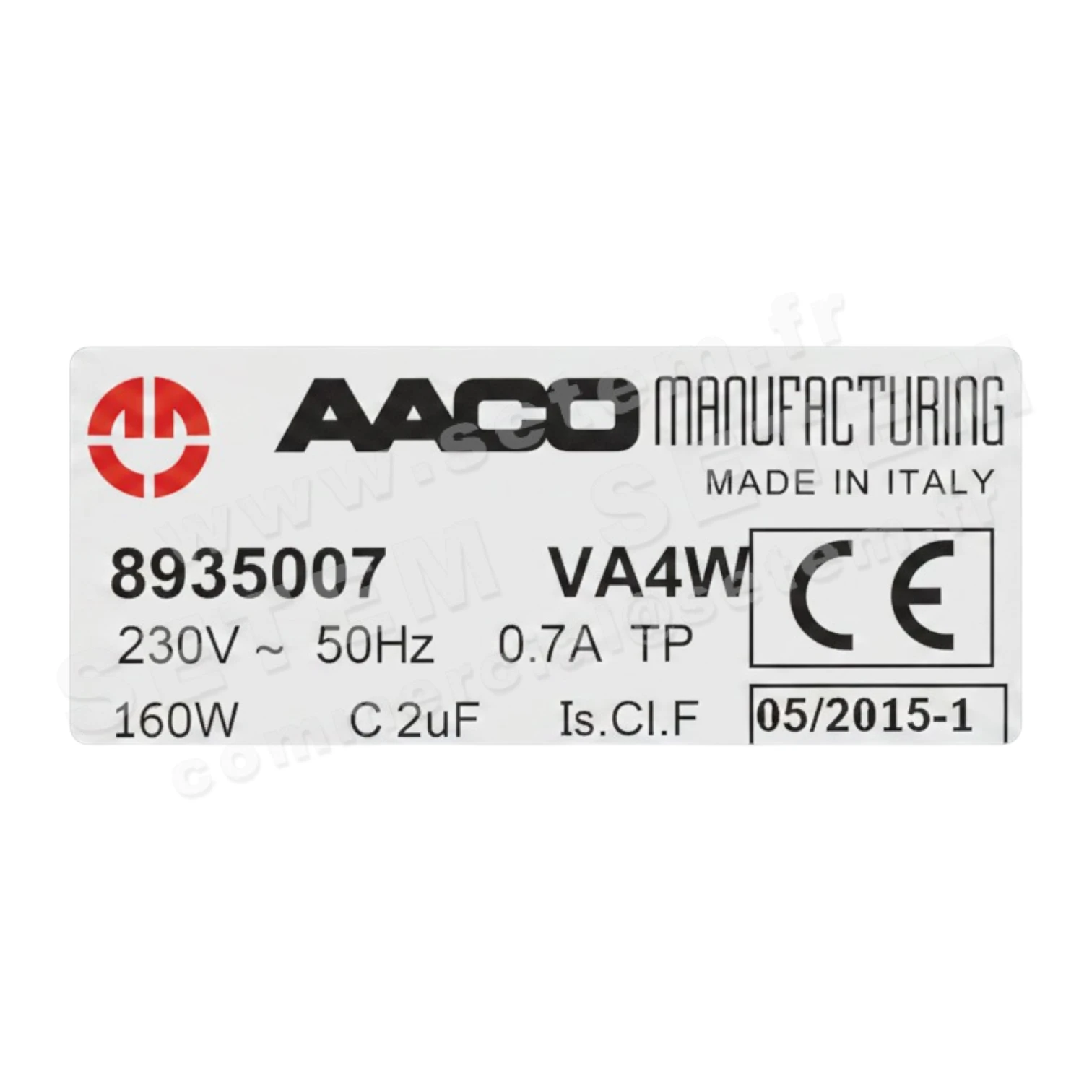 VENTILATEUR VA4W *8935007* 3