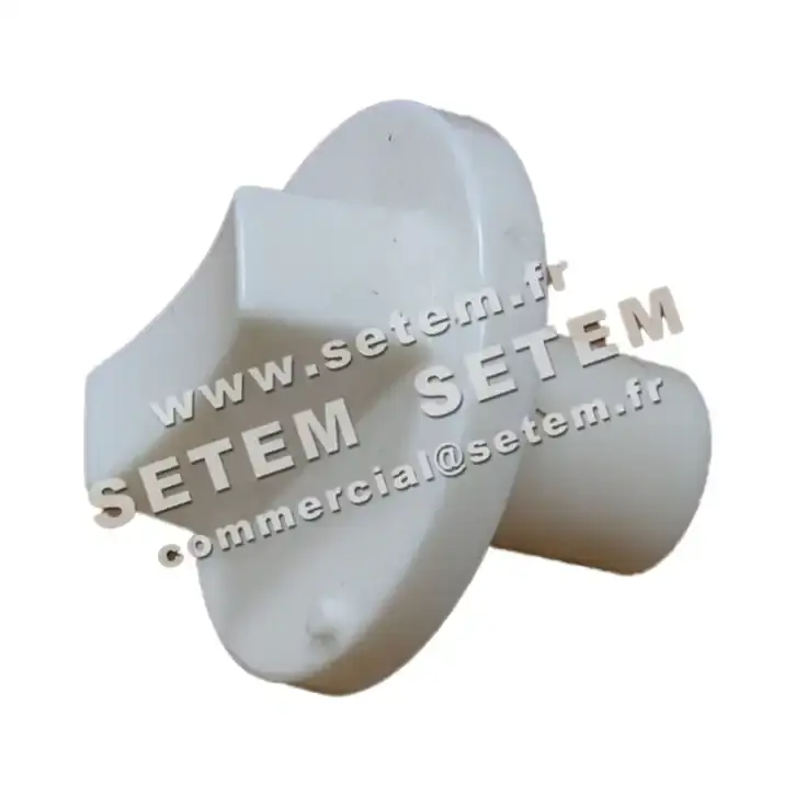 0143000020-BOUTON THERMOSTAT AIRWELL BLANC