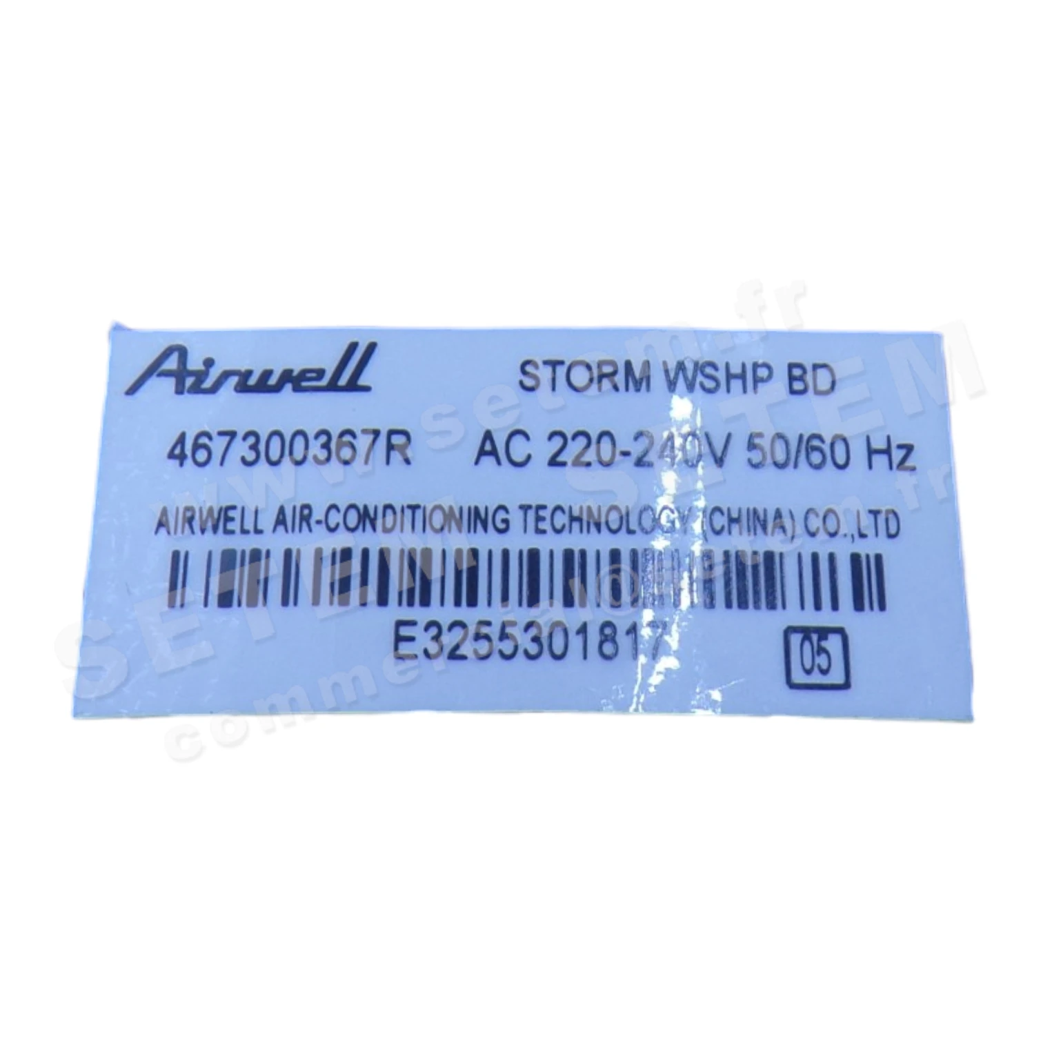CARTE ELECTRONIQUE STORM WSHP BD *467300367R* 2