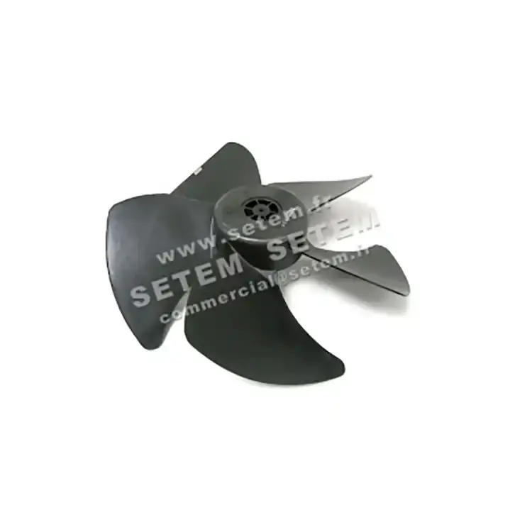 0143002000-HELICE PLASTIQUE 5 PALES D400MM A8MM MOTEUR AIRWELL -HELICE "FD400.NP5"