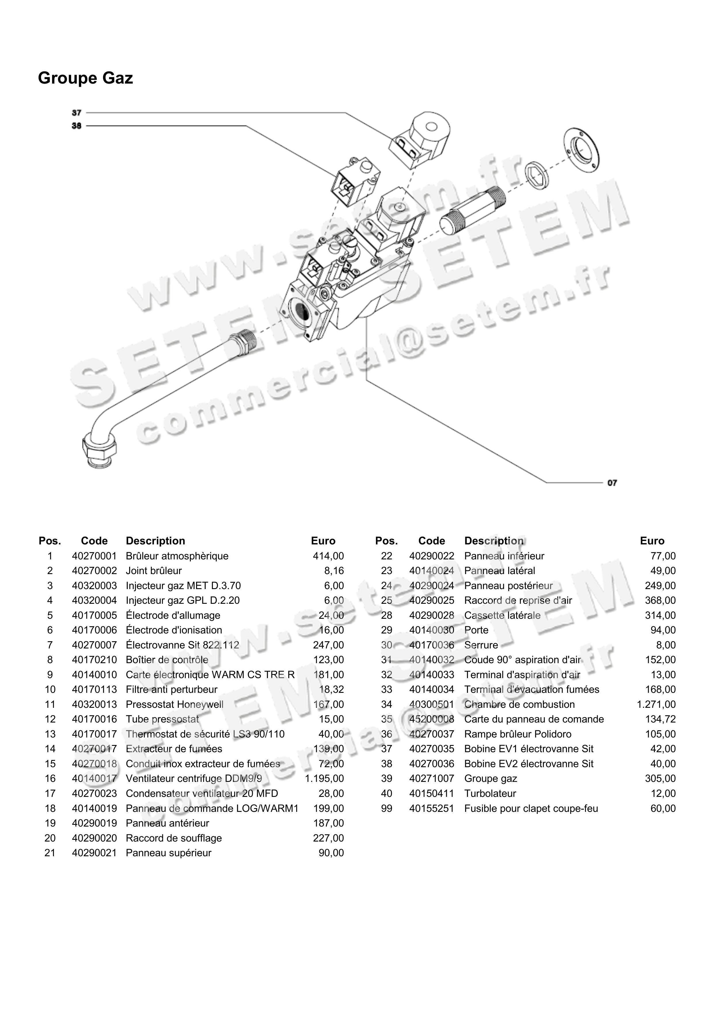 0160000007-AEROTHERME ACCORRONI GAZ MEC57EXC 2