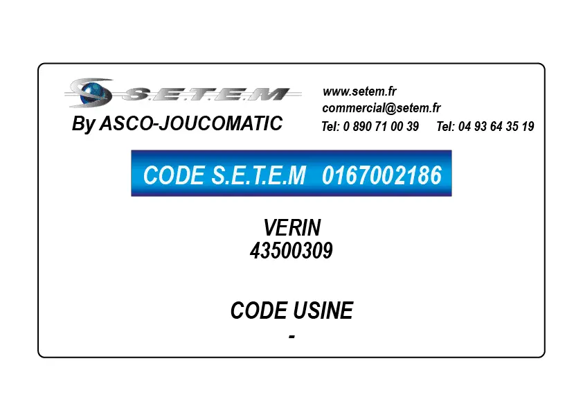 0167002186-VERIN ASCOJOUCO 43500309