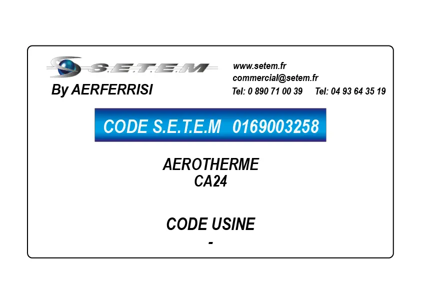 0169003258-AEROTHERME AERFERRISI CA24