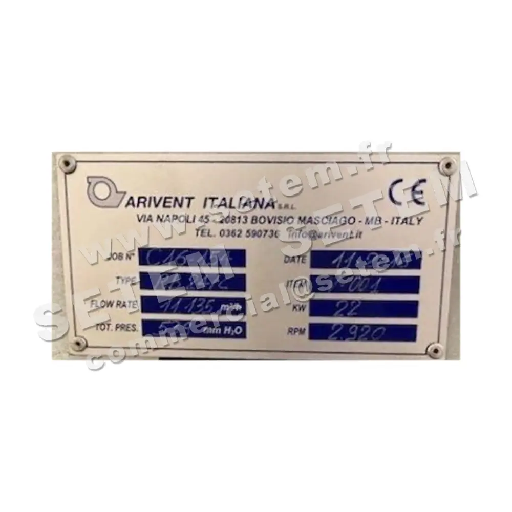 0178506235-VENTILATEUR ARIVENT RB24/C