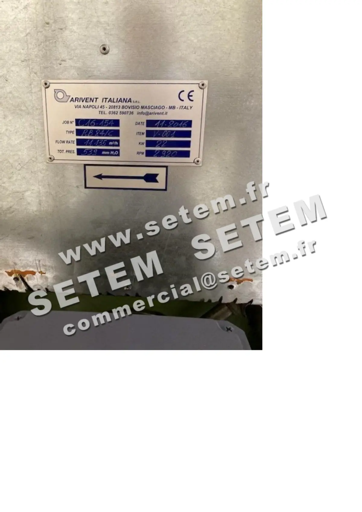 0178506235-VENTILATEUR ARIVENT RB24/C