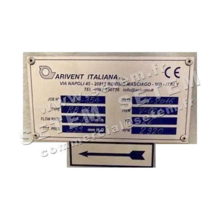 0178506235-VENTILATEUR ARIVENT RB24/C