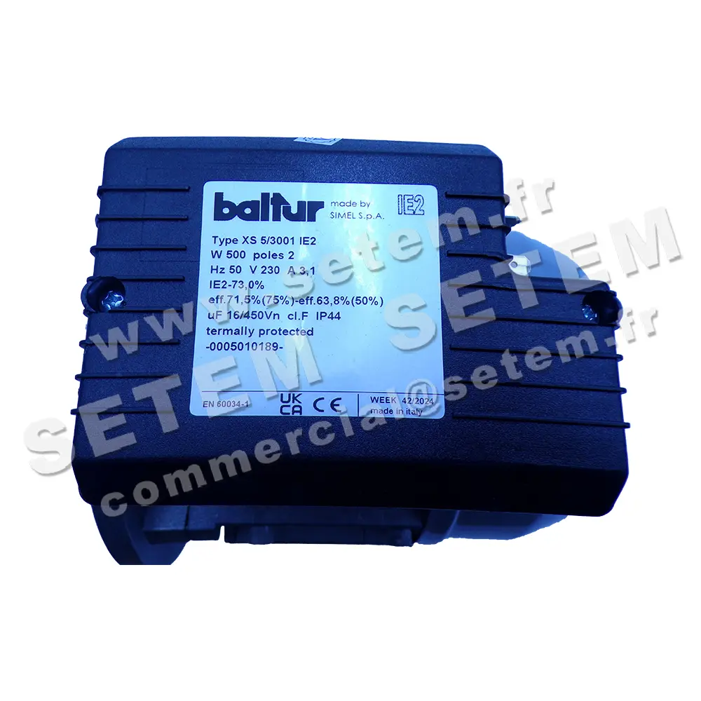 0327503001-VENTILATEUR BALTUR XS 5/3001 IE2 6