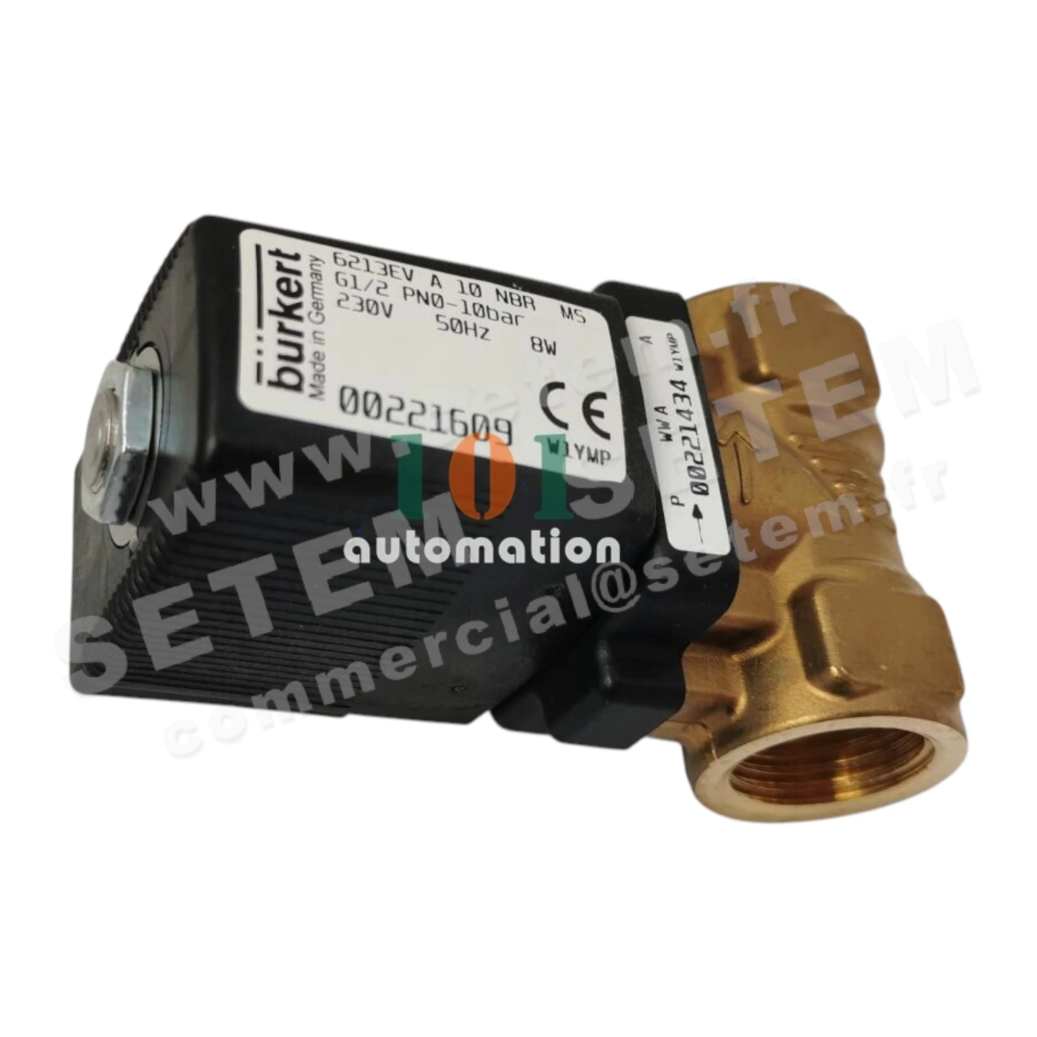 ELECTROVANNE 6213EV A10 NBR MS 00221609