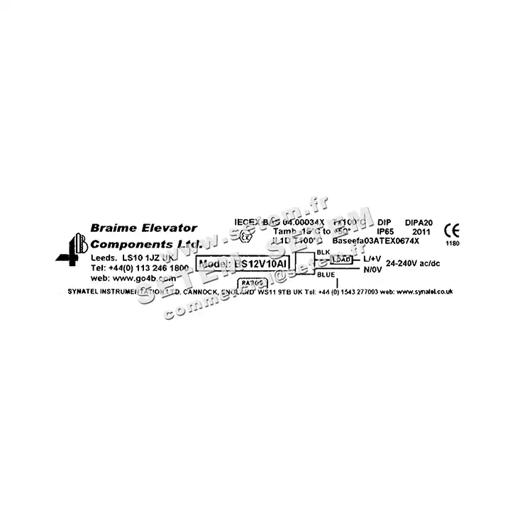 0369000012-BINSWITCH 4B BS12V10AI 2