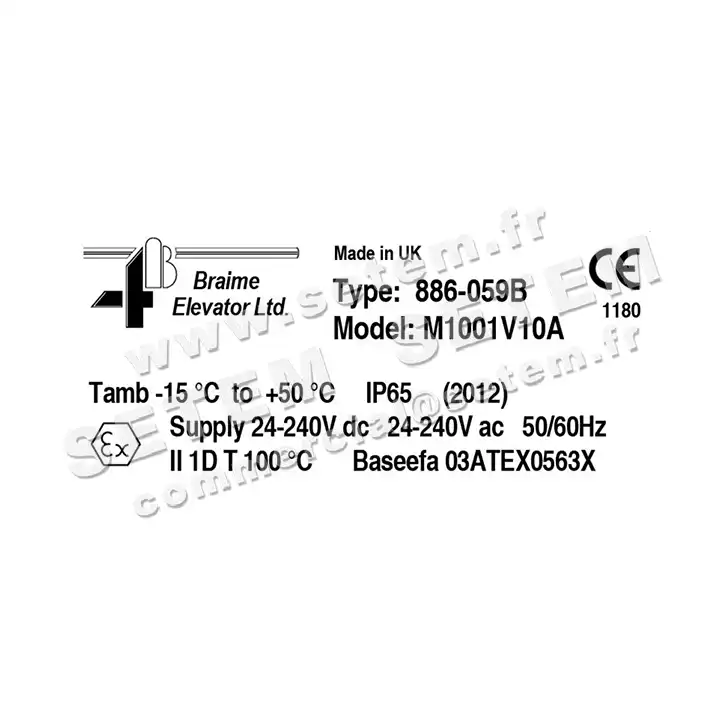 0369000108-DETECTEUR 4B M1001V10A 2