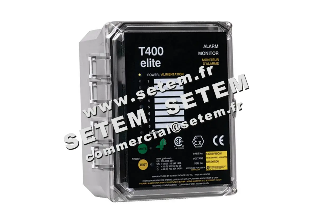 0369007617-MODULE DE CONTRÔLE 4B 24VDC EXII2D T125°C ZONE 21/22 T4004V4CAI