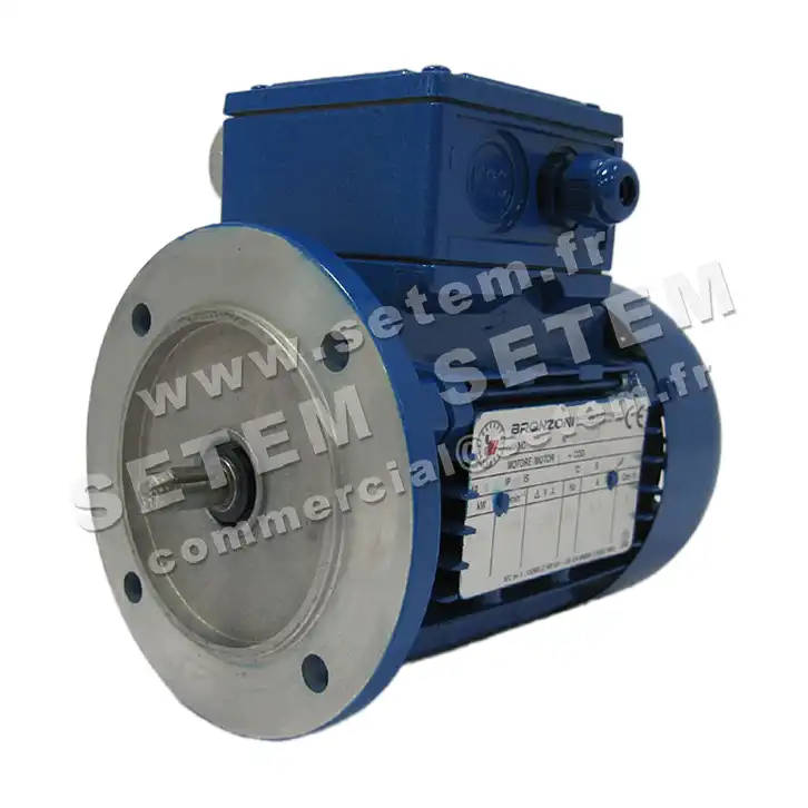 0370005775-MOTEUR BRONZONI 0.08KW 4P M230V HA63 B5 "142110" 2