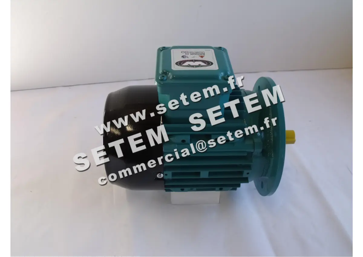 0373001061-MOTEUR BROOK 0.37KW 4P T230/400V HA71 B5 WU.DA71SK.D