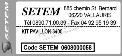 0608000058-KIT PAVILLON 3400 CIAT 3