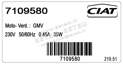 0608000961-GMV CIAT 7106365 *7109580* 3
