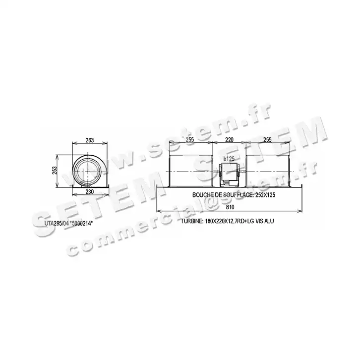0608007925-GMV CIAT BP18/22 UTA295/04 2V K48415MO1055 *5800214* 5