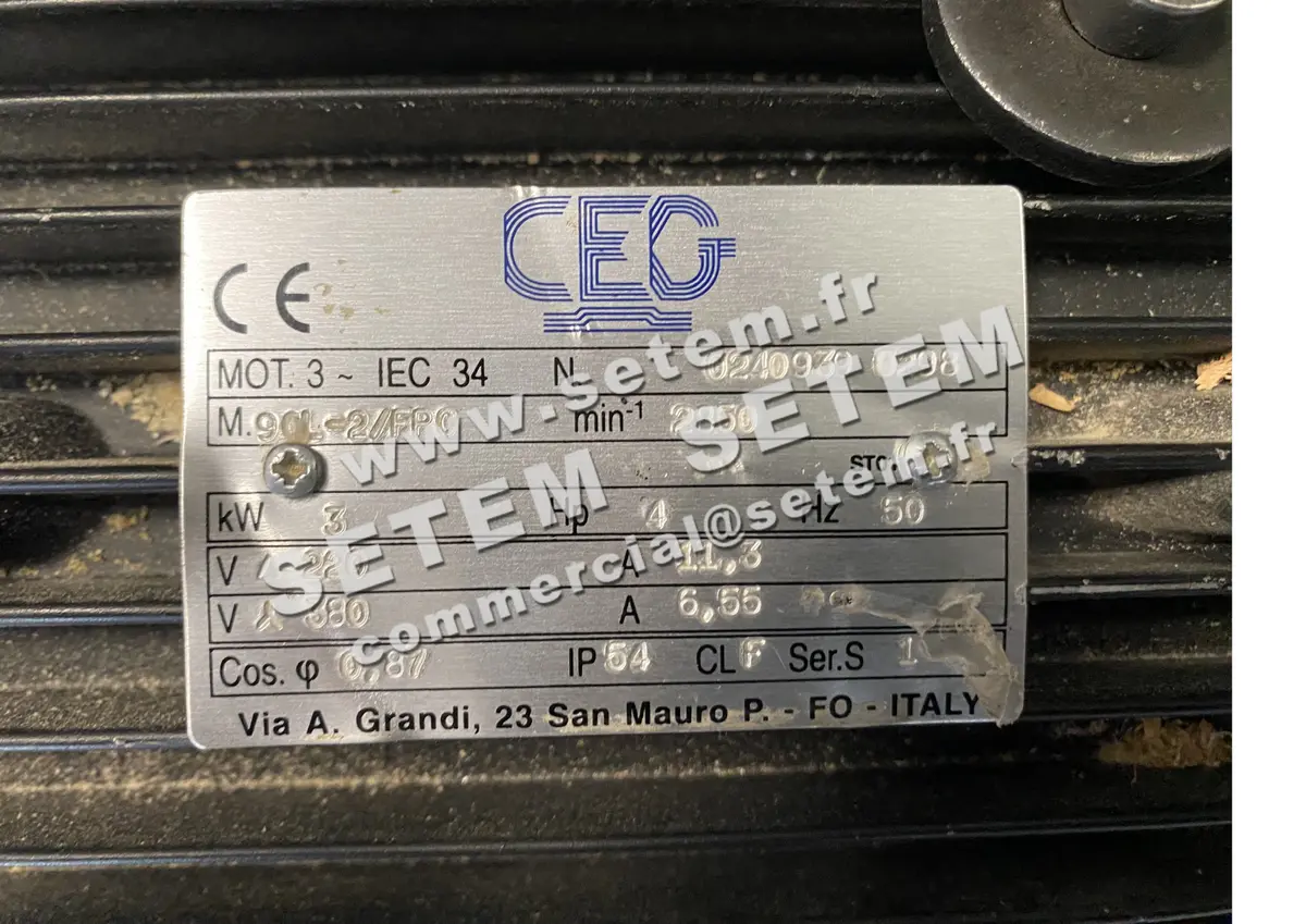 0639503220-MOTEUR CEG 3KW 2P T230/400V HA90 M90L-2/FPC