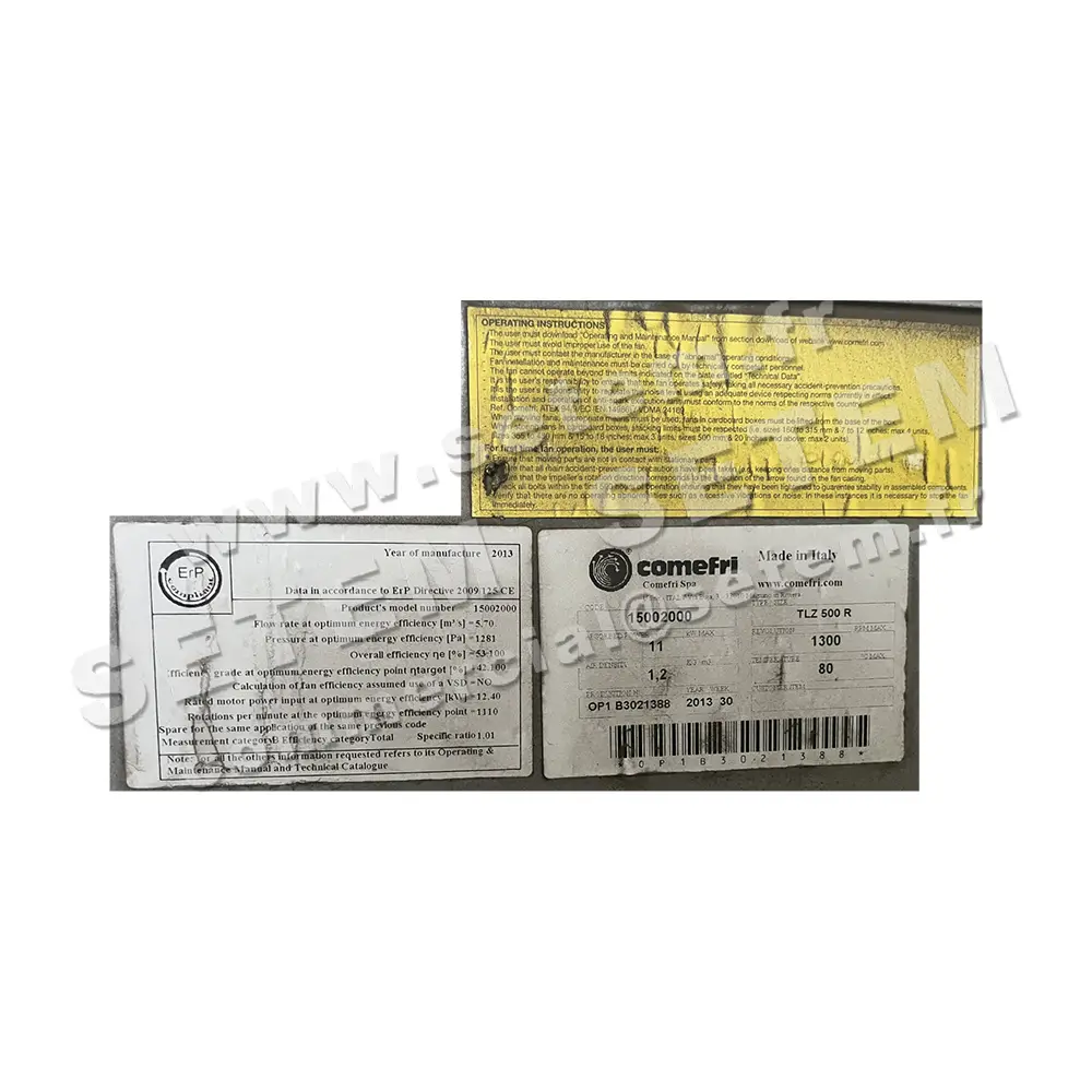 0695500194-VENTILATEUR COMEFRI TLZ500R *15002000*