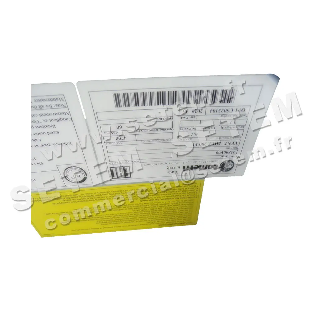 0695508471-VENTILATEUR COMEFRI THLZ280FF *22800F00* 4