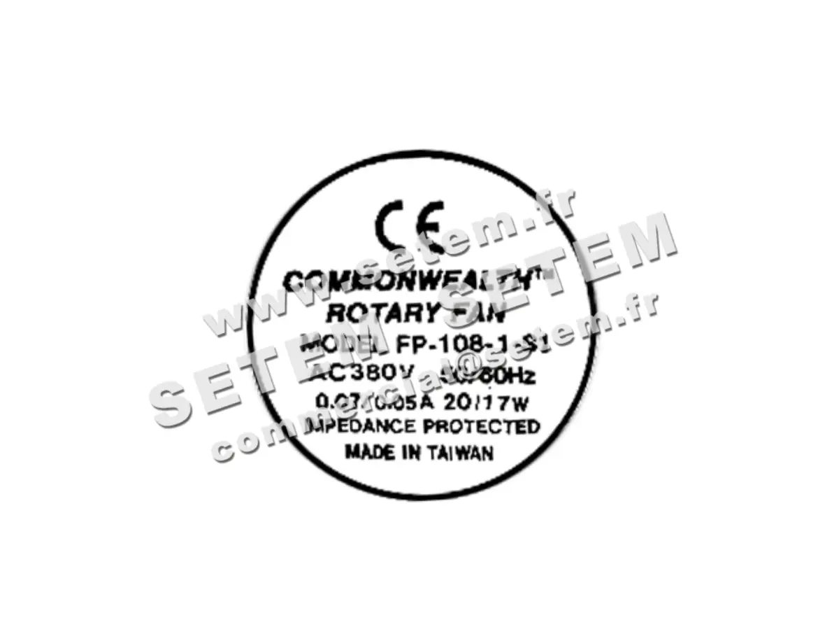 0698000174-VENTILATEUR COMMONWEAL FP.108.1.S1 M400V 2