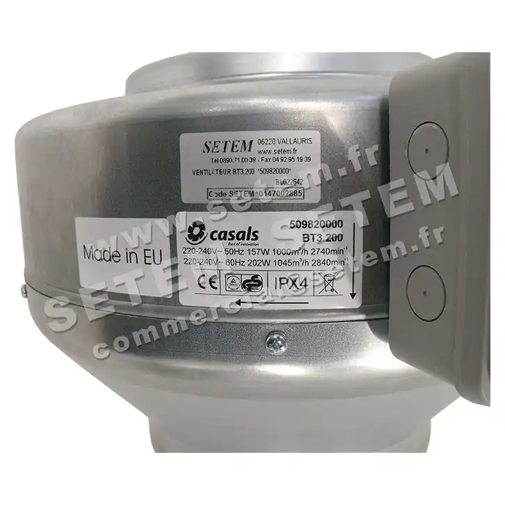 0747002885-VENTILATEUR CASALS BT3.200 *509820000*