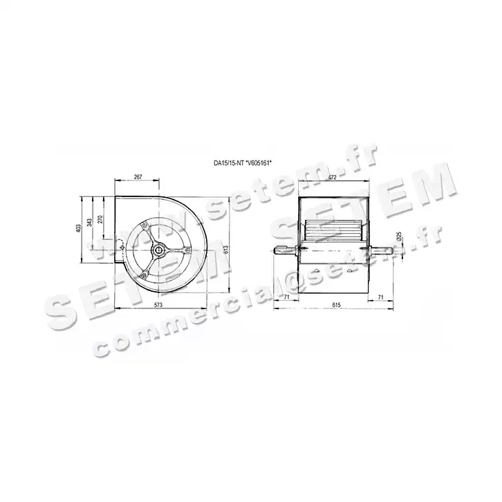 0749000011-VENTILATEUR CHAYSOL DA15/15NT+PI *V605161* 4
