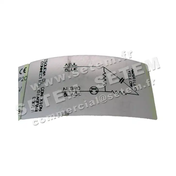 0749000198-VENTILATEUR CHAYSOL DA9/7B5.4P.VR.373 373W 4P M230V 1V +BR YDK370.4 *V709933* 6