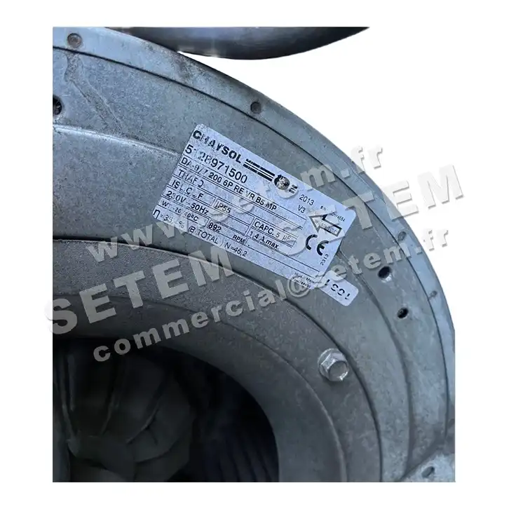 VENTILATEUR DA-9/7 200W 6P M230V 1V RE VR B5 MP *5128971500*