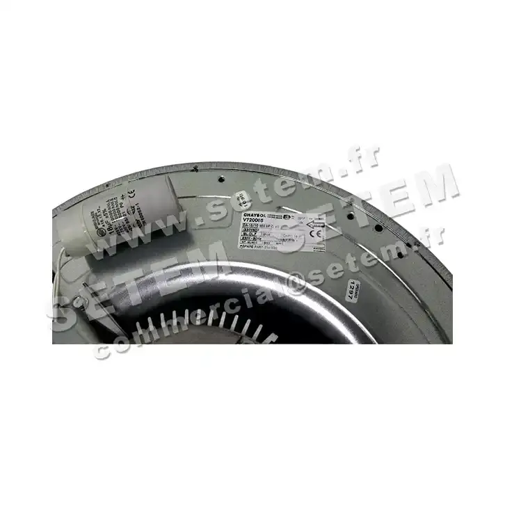 0749002064-VENTILATEUR CHAYSOL DA10/10CM/AL 550W 6P M230V 1V *V720065* 2