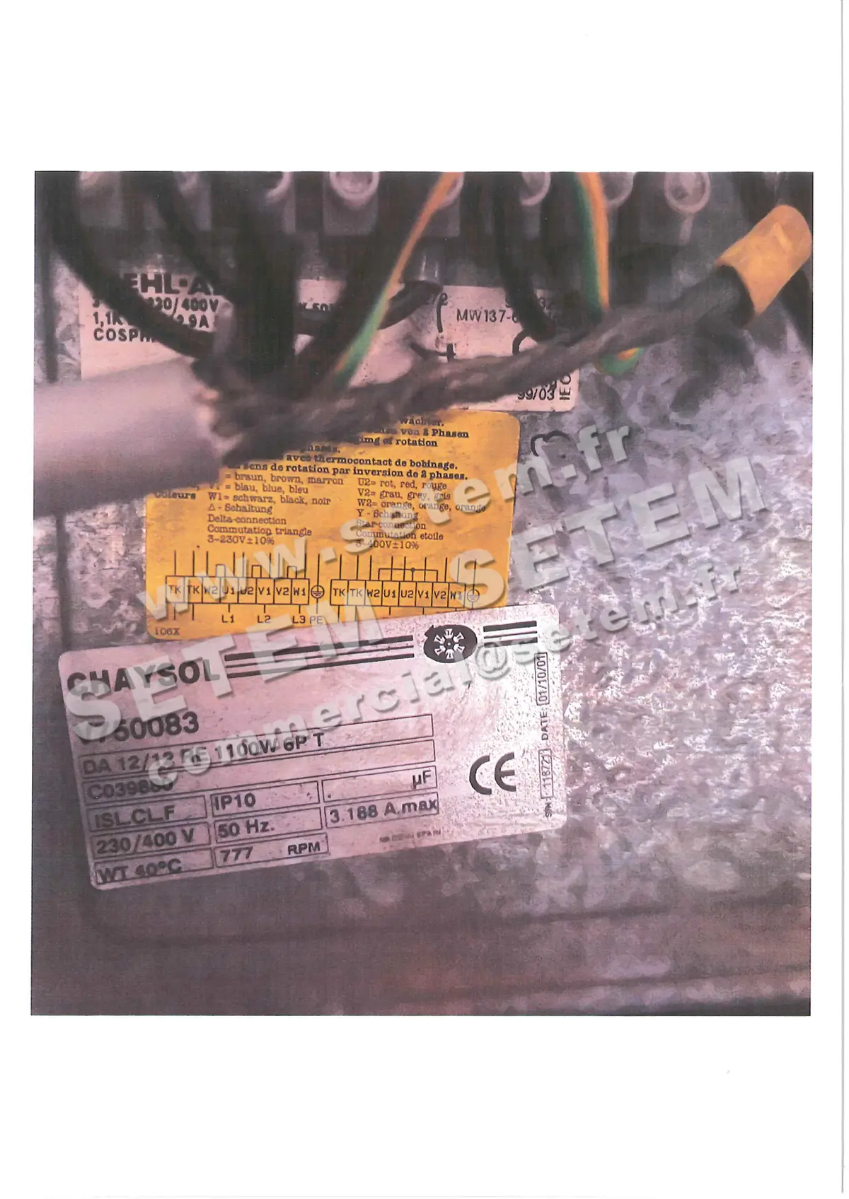 0749002099-VENTILATEUR CHAYSOL DA12/12RE 1100W 6P T400V 1V *V750083*