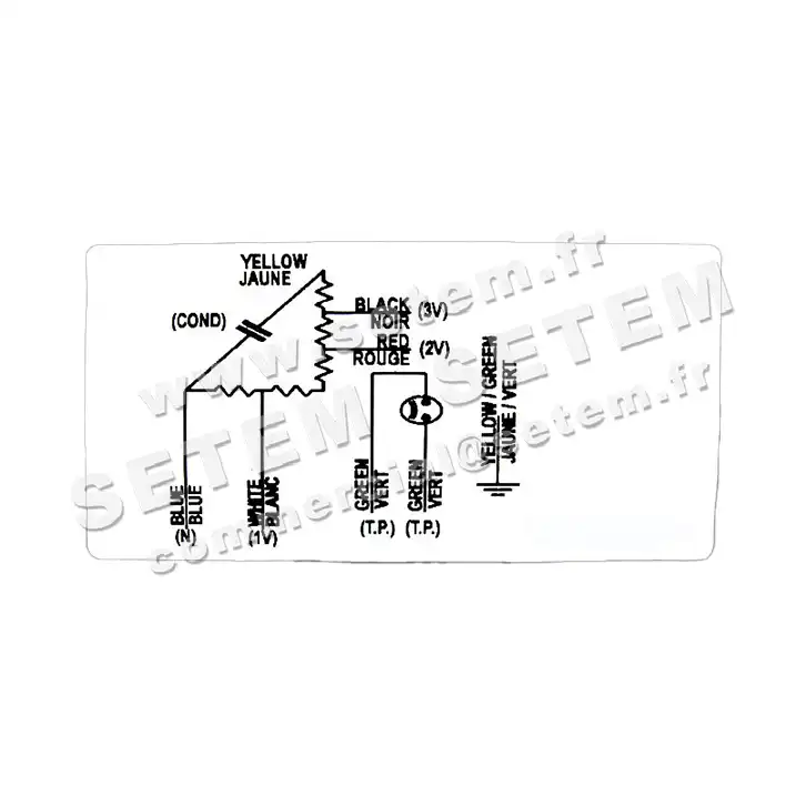 0749002341-VENTILATEUR CHAYSOL DA9/9 245W 6P M230V 3V B5 +BR *V719941* 3