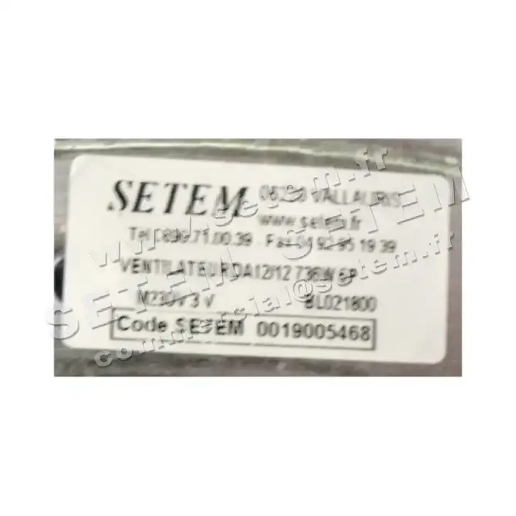 0749005468-VENTILATEUR CHAYSOL DA12/12 736W 6P M230V 3V *5128969600* 2