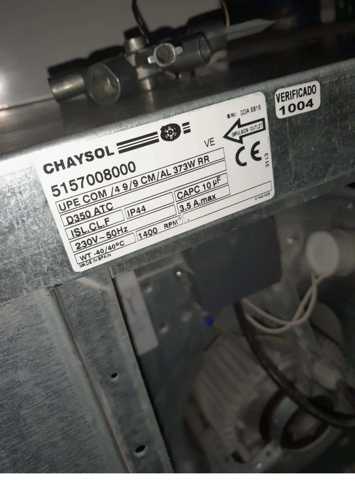 CAISSON UPECOM/4-9/9CM/AL 373W RRD350ATC *5157008000*