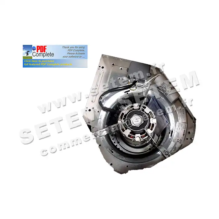 0749009934-VENTILATEUR CHAYSOL DA9/7CM 373W 4P M230V 1V +BR *V709934* 3