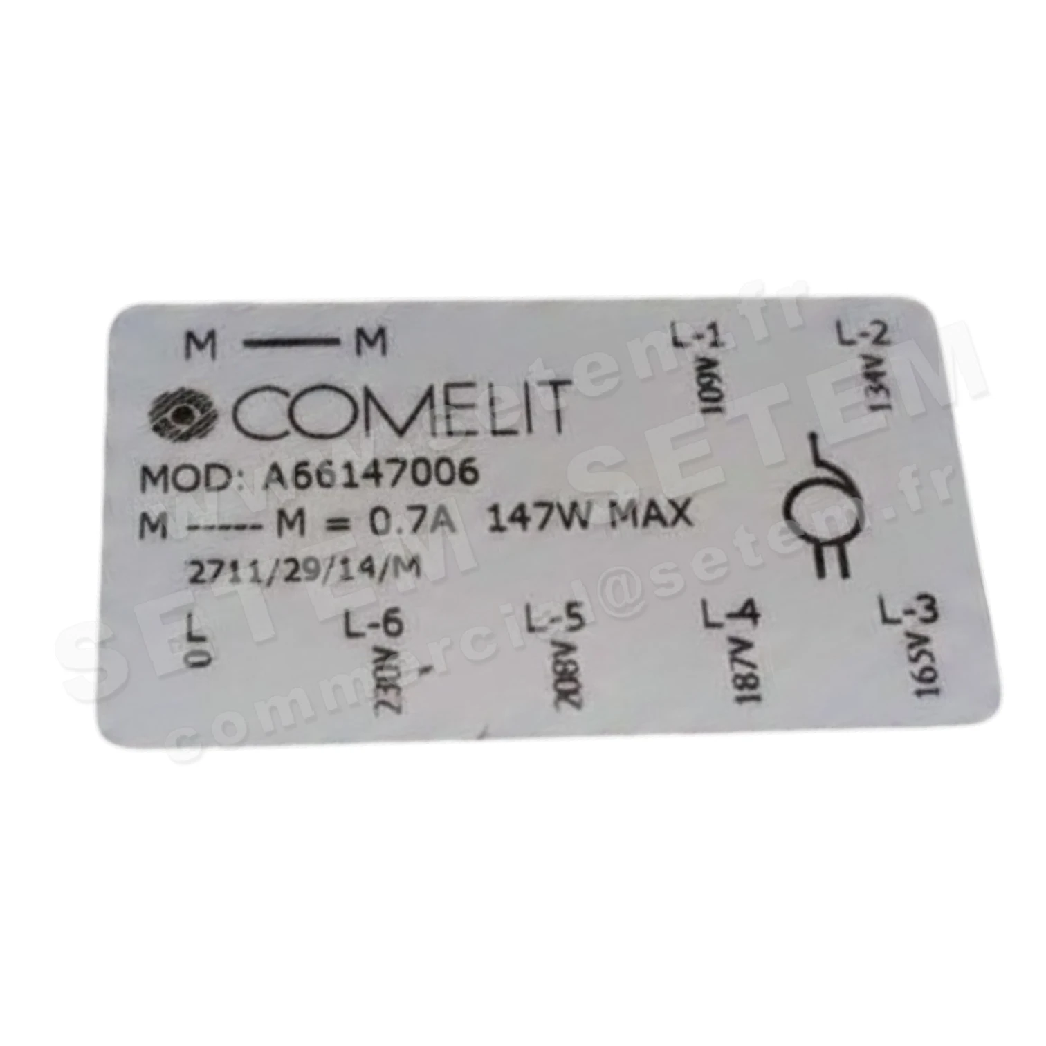 AUTOTRANSFORMATEUR A66147006