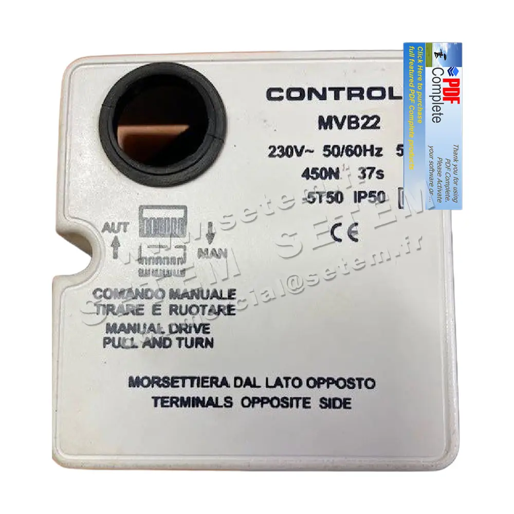 0790004558-SERVOMOTEUR CONTROLLI MVB22