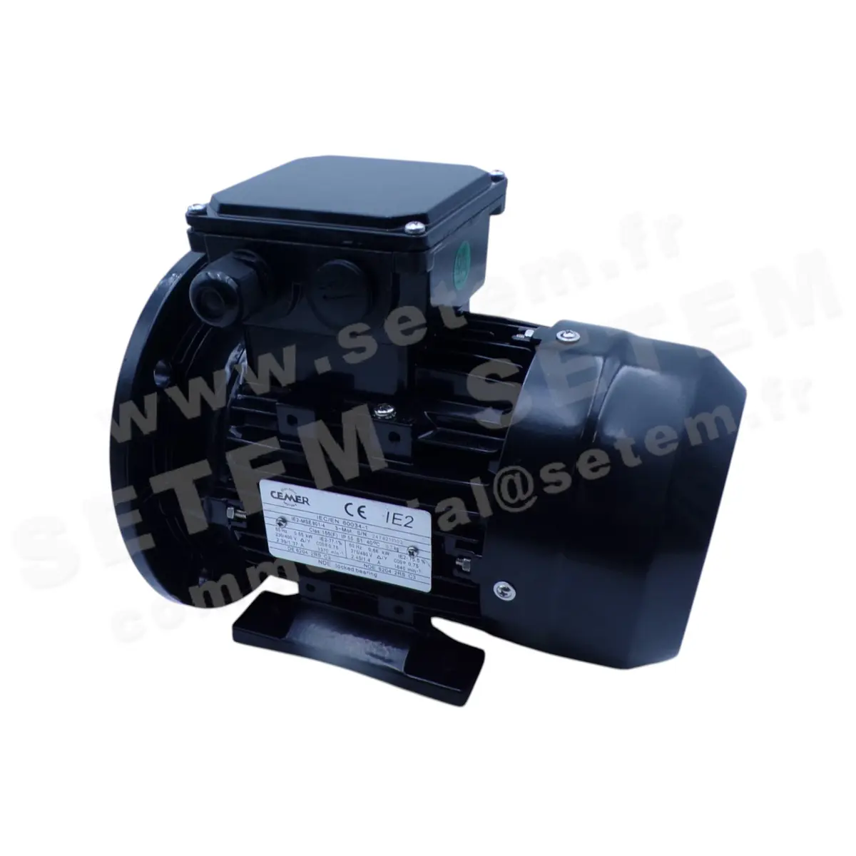 0795001053-MOTEUR CEMER 0.55KW 4P T230/400V HA80 B35 IE2-MSE801-4